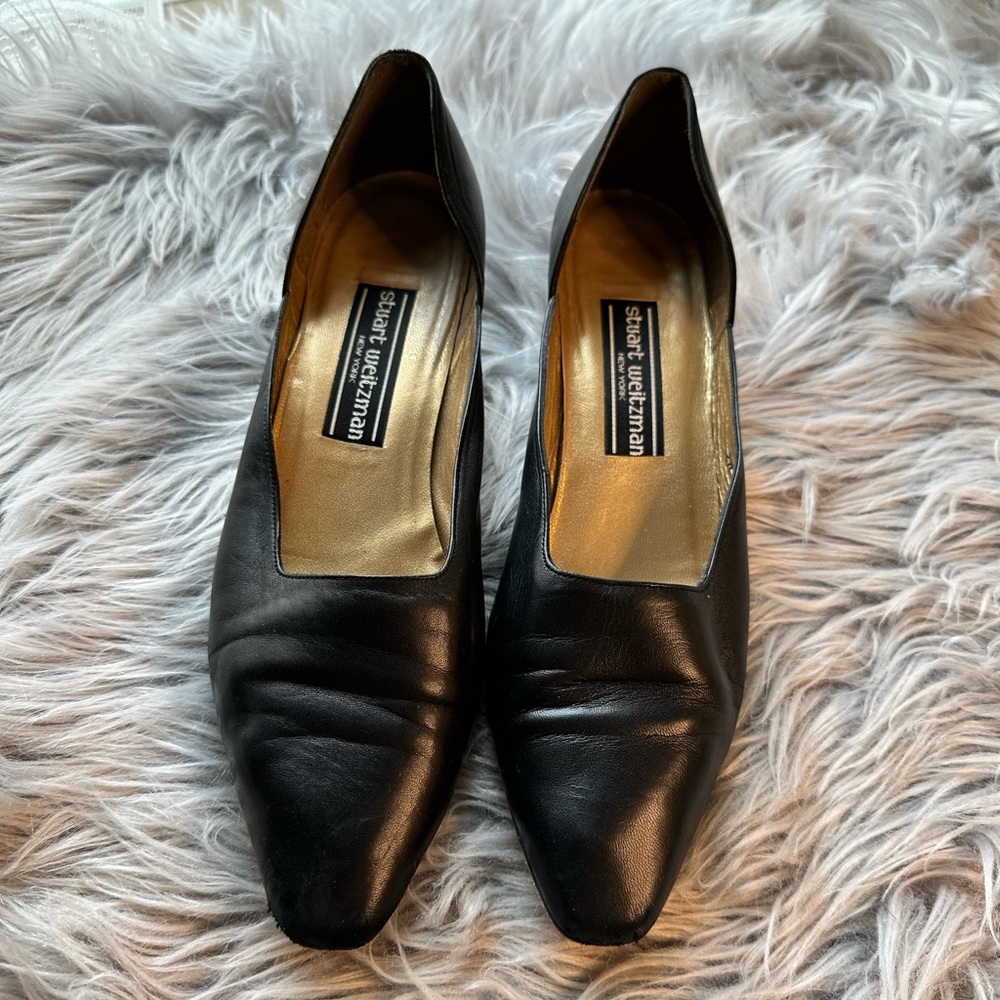 Vintage Stuart Weitzman Leather Pumps